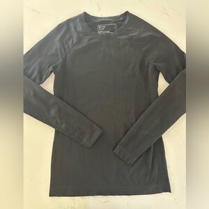Figs Black Long Sleeve Tee